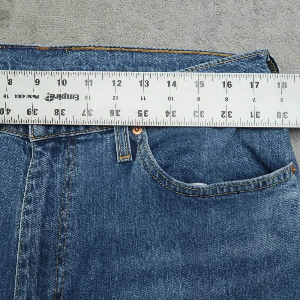 Levi's 541 Jeans Mens Fits 35x32 (Size 36x36) Blue Athletic Slightly Tapered